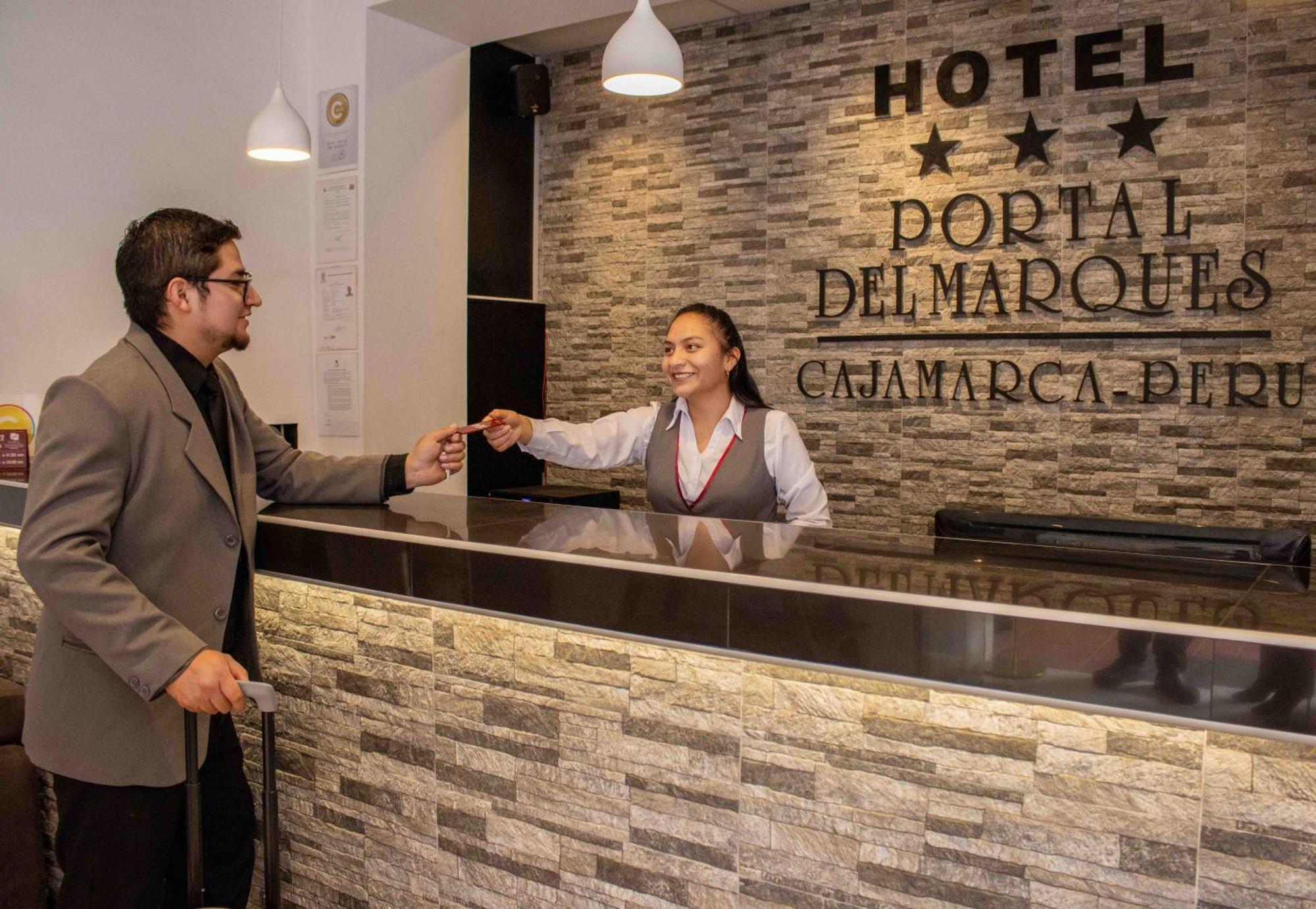El Portal Del Marques Hotel Cajamarca Eksteriør billede